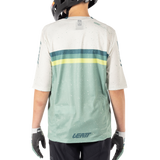 חולצת רכיבה קצרה ילדים MTB Enduro 3.0 Pistachio - Leatt