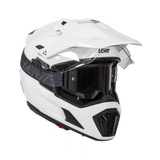 קסדת אדוונצ'ר Leatt ADV 8.5 + משקף 4.5 | White - Leatt
