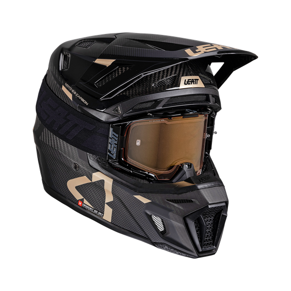 קיט קסדה ומשקף Leatt Moto 9.5 Carbon + Goggles 6.5 Iriz - Leatt