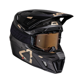 קיט קסדה ומשקף Leatt Moto 9.5 Carbon + Goggles 6.5 Iriz - Leatt