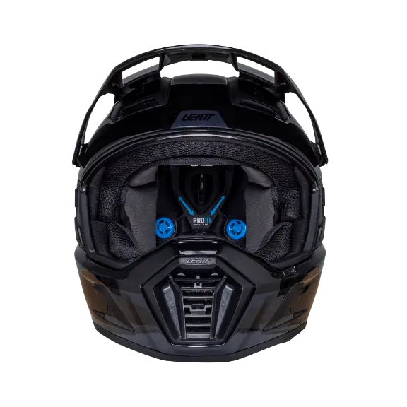 קסדת אדוונצ'ר Leatt ADV 8.5 + משקף 4.5 | Stealth - Leatt