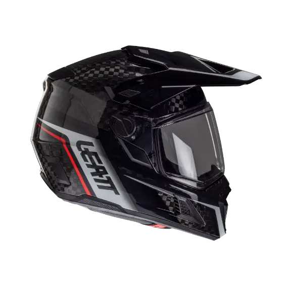 קסדת אדוונצ'ר Leatt ADV 9.5 Carbon + משקף IRIZ 4.5 - Leatt