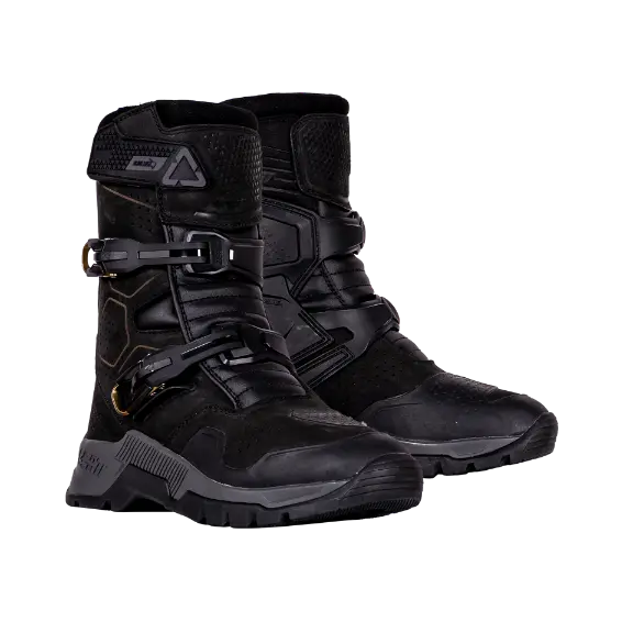 מגף אדוונצ'ר קצר Leatt ADV HydraDri 7.5 – אטום למים | Stealth - Leatt