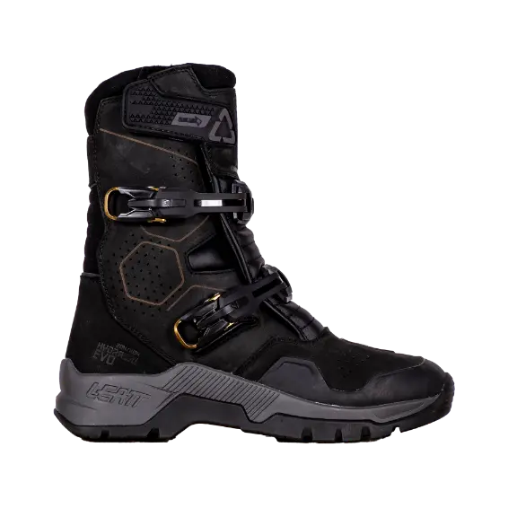מגף אדוונצ'ר קצר Leatt ADV HydraDri 7.5 – אטום למים | Stealth - Leatt