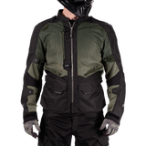 מעיל אדוונצ'ר מאוורר Leatt ADV FlowTour 5.5 + שכבת גשם | Forest - Leatt