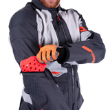 מעיל אדוונצ'ר מאוורר Leatt ADV FlowTour 5.5 + שכבת גשם | Iron - Leatt