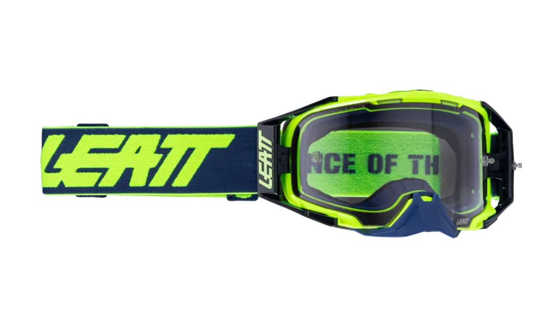 משקפי אבק Velocity 6.5 Cryztal Lime Purple 75% - Leatt