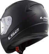 קסדת כביש מלאה LS2 FF353 RAPID II SOLID שחור מבריק - LS2