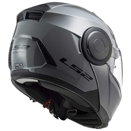 קסדת כביש נפתחת LS2 FF902 SCOPE II אפור מט - LS2