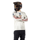 חולצת רכיבה ארוכה MTB Enduro 4.0 Cream - Leatt