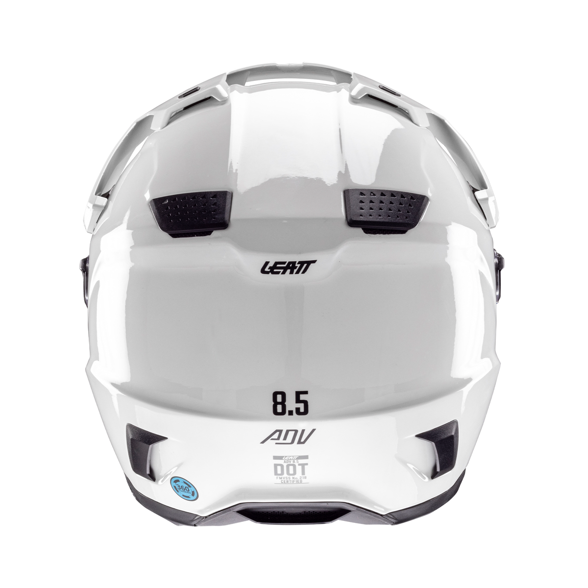 קסדת אדוונצ'ר Leatt ADV 8.5 + משקף 4.5 | White - Leatt