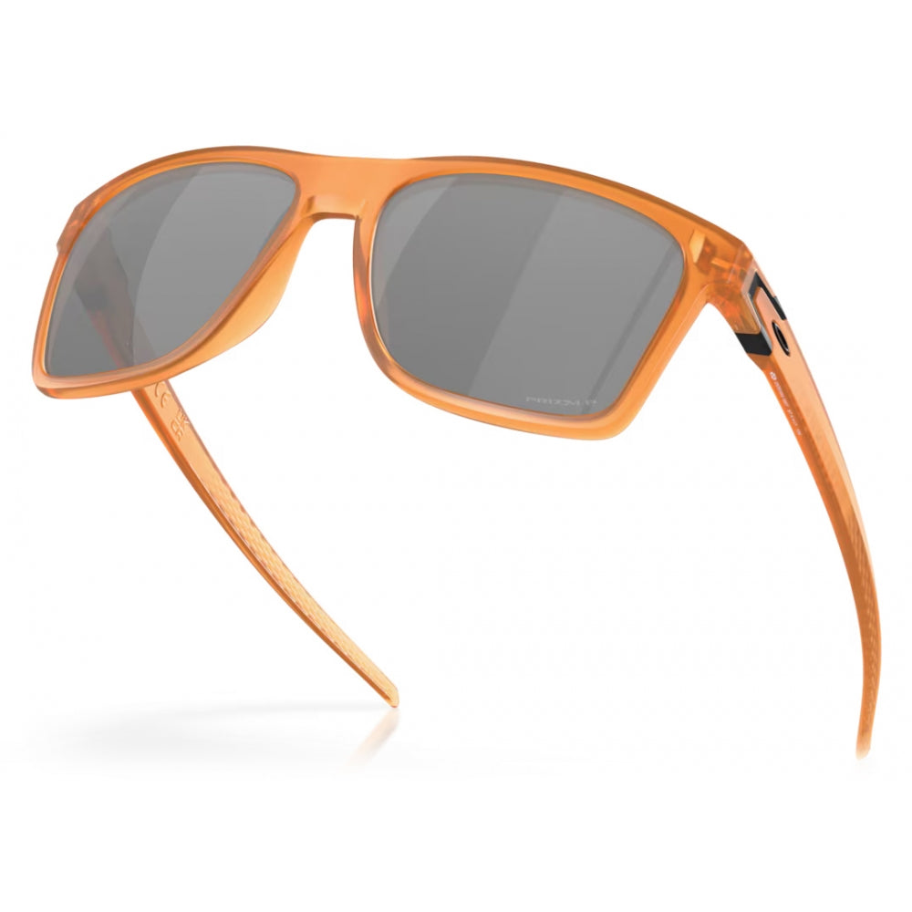 משקפי שמש Oakley Leffingwell Coalesce Collection Prizm Black Polarized Lenses, Matte Transparent Ginger Frame - Oakley