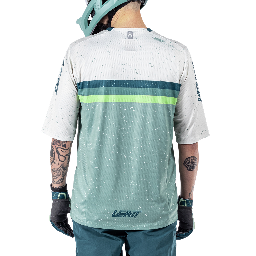 חולצת רכיבה קצרה MTB Enduro 3.0 Pistachio - Leatt