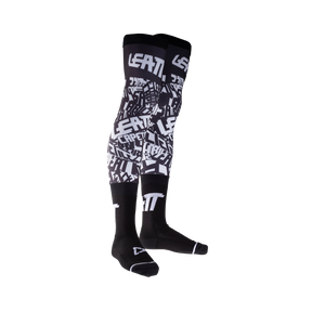 Moto Knee Brace | גרבי רכיבה שחור/לבן - Leatt