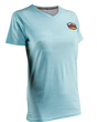 חולצה קצרה נשים Premium Teal - Leatt
