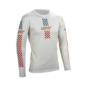חולצת רכיבה ארוכה MTB Enduro 4.0 Cream - Leatt