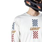 חולצת רכיבה ארוכה MTB Enduro 4.0 Cream - Leatt