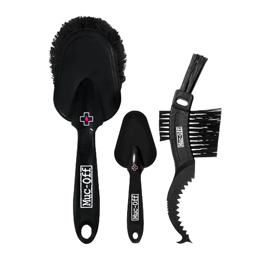 Muc-Off Premium Set | סט 3 מברשות ניקוי - Muc-Off