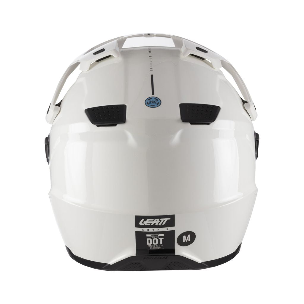 קסדת אדוונצ'ר Leatt ADV 7.5 + משקף 2.5 | White - Leatt