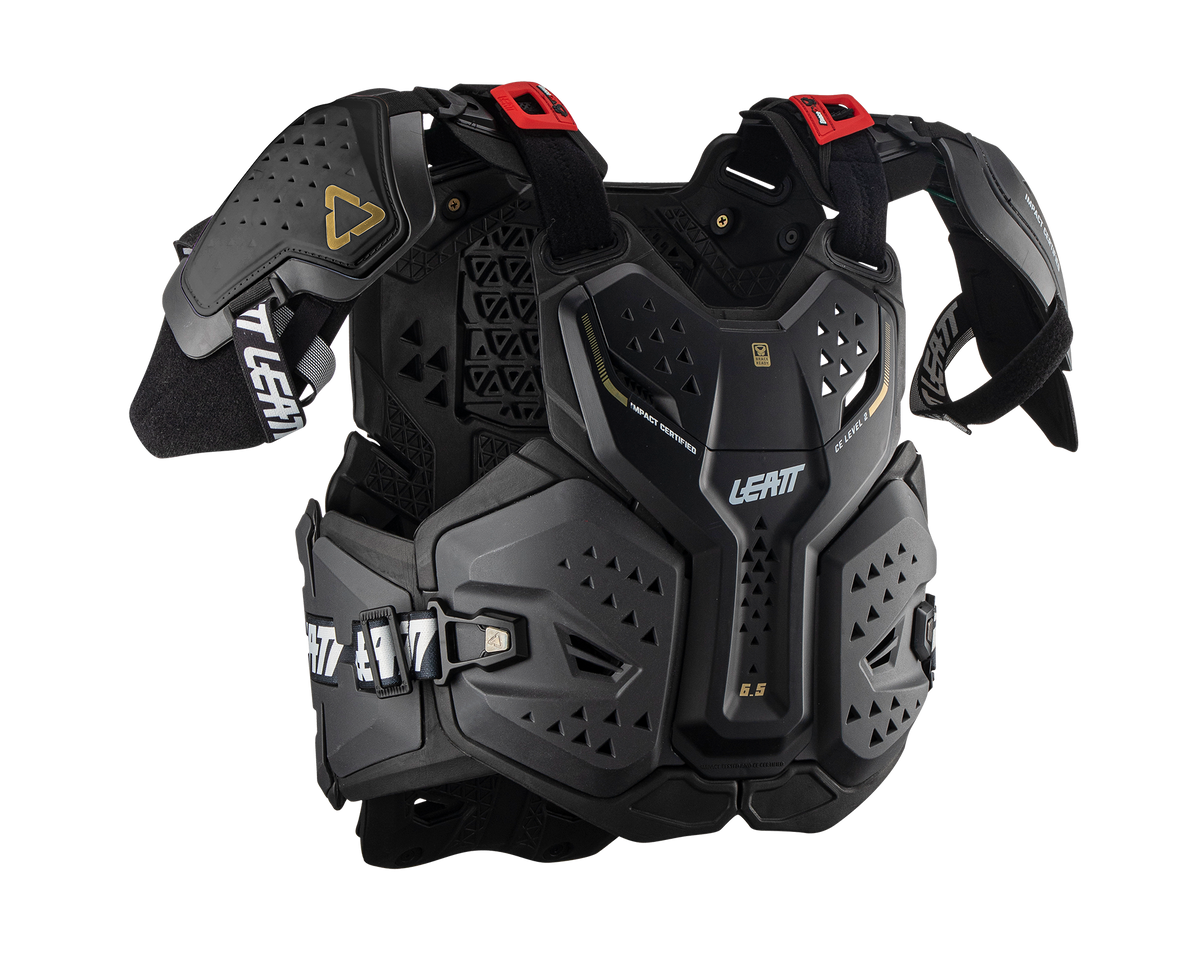 מגן חזה 6.5 Pro שחור XXL - Leatt