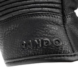 כפפות עור ONYX שחור - PANDO MOTO