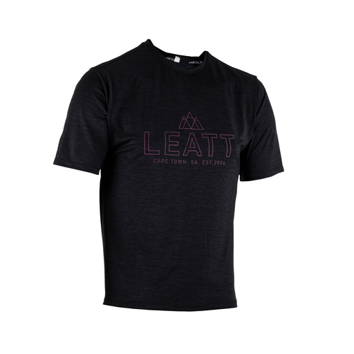 חולצת רכיבה קצרה MTB Trail 1.0 Black - Leatt