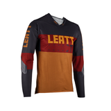חולצת רכיבה ארוכה MTB Gravity 4.0 Suede - Leatt